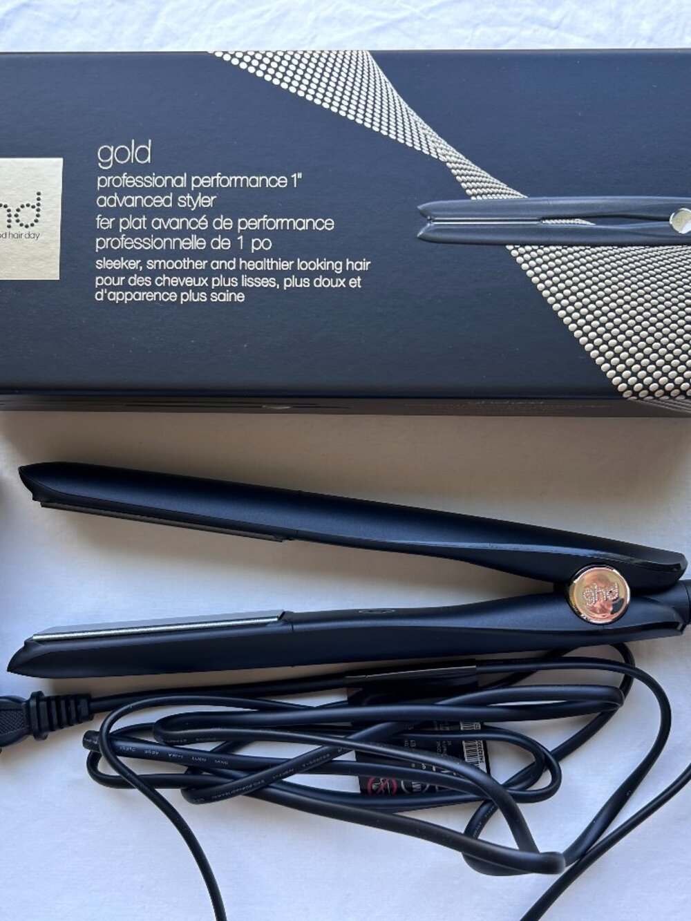 ghd Gold Flat Iron Straightener 1" Plate